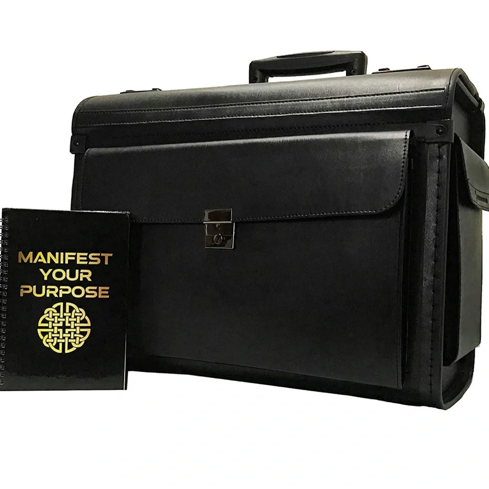 Manifest Your Purpose Inspirational Writing Journal Hardcover Blank Ruled Pages